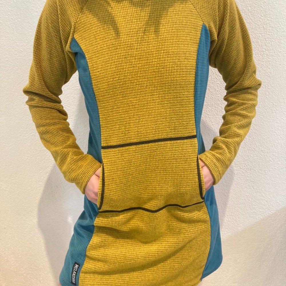 Melanzana Micro Grid Dress
